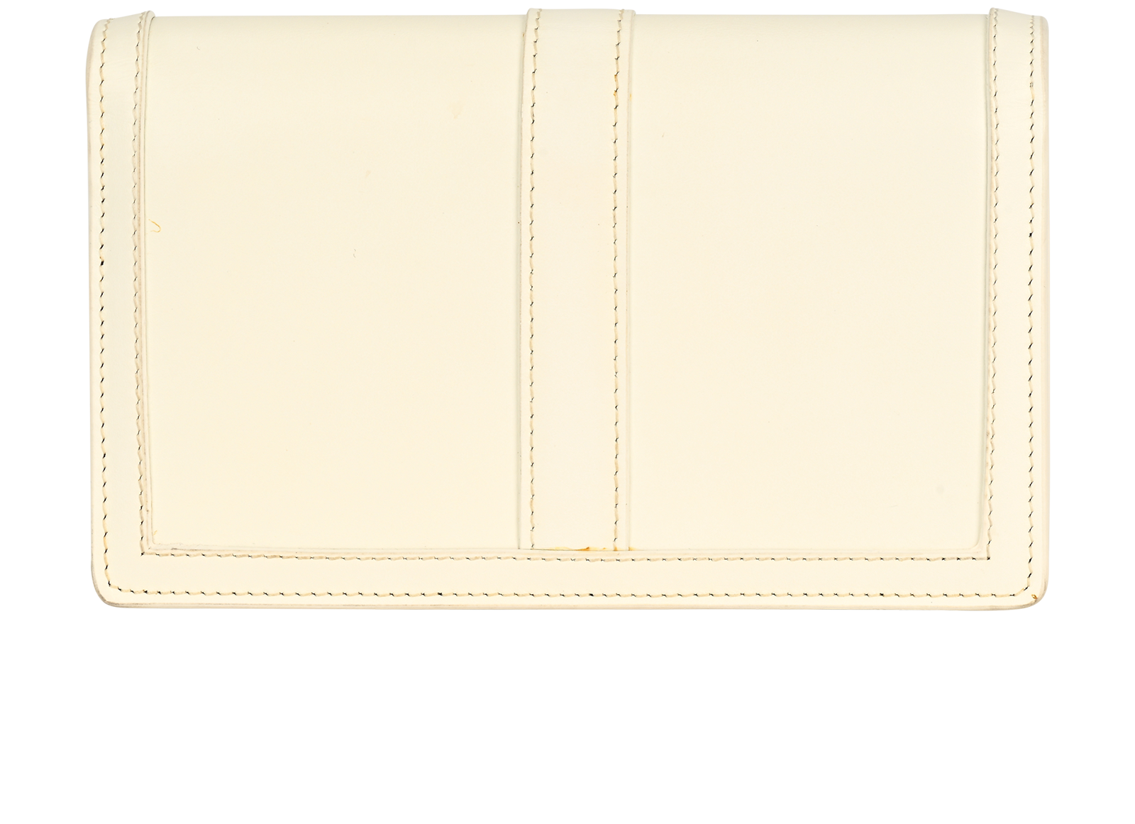 Greca Goddess Wallet On Chain, &pound;395, Handbags, White, Leather, Back view